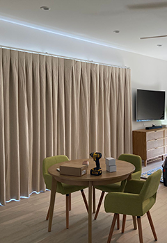 Somfy Motorized Blackout Curtains & Roller Shades in San Jose