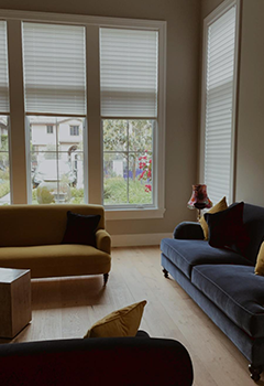Alum Rock Cellular Window Shades Installation by Master Window Shade San Jose