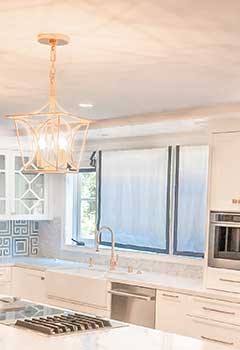Roman Shades For Menlo Park Home